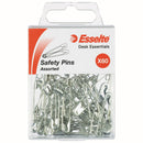 Sp- Safety Pins Esselte Assorted Pk60