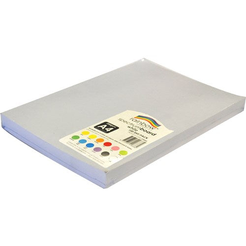 Rainbow Spectrum Board A4 220 gsm White 100 Sheets White | Better Office