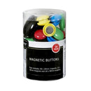 Sp- Magnet Buttons Quartet Assorted Pk50