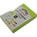 Copy Paper Rainbow A4 75gsm Fluro Green Pk500