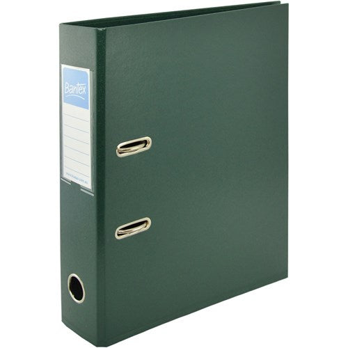 Bantex Lever Arch Binder A4 70mm PVC Green