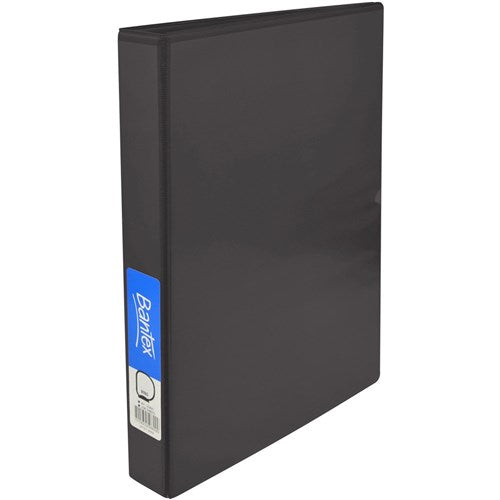 Bantex Insert Binder Standard A4 3D Ring 25mm Black