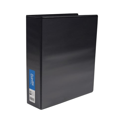 Bantex Insert Binder A4 2D 50mm Black