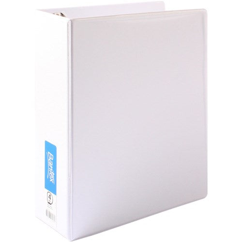 Bantex Insert Binder A4 4D 65mm White