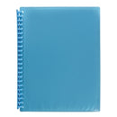 DISPLAY BOOK MARBIG A4 INSERT COVER REFILLABLE MARINE 20P