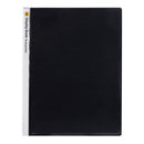 DISPLAY BOOK MARBIG A4 INSERT COVER NON-REFILLABLE BLACK 20P