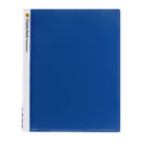 DISPLAY BOOK MARBIG A4 INSERT COVER NON-REFILLABLE BLUE 20P