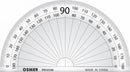 Protractor Osmer 10cm 180 Degree Clear (BX36)