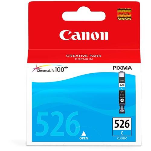 Canon ChromaLife100 Pixma CLI526C Ink Cartridge Cyan | Better Office