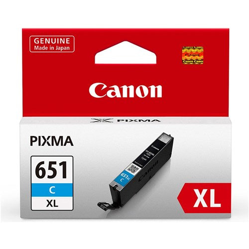 Canon Pixma CLI651XL Ink Cartridge High Yield Cyan | Better Office