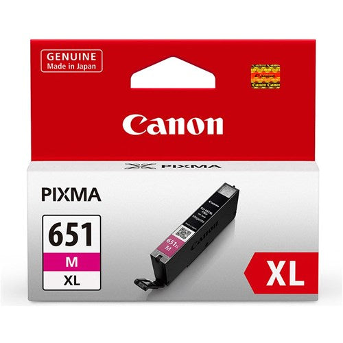 Canon Pixma CLI651XL Ink Cartridge High Yield Magenta | Better Office