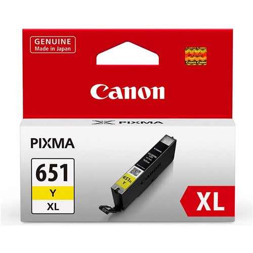 Canon Pixma CLI651XL Ink Cartridge High Yield Yellow | Better Office