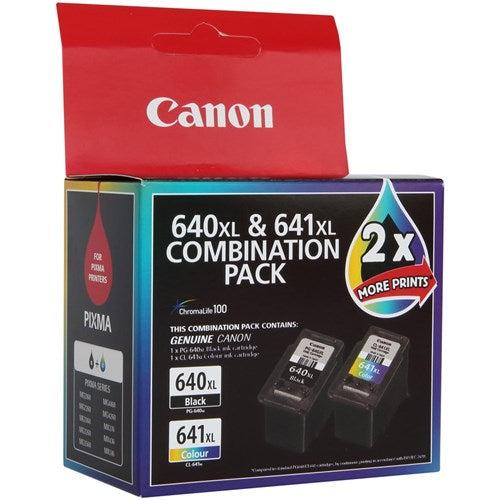 Canon Pixma PG640XL CL641XL Ink Cartridge High Yield Twin Pack CYMK | Better Office