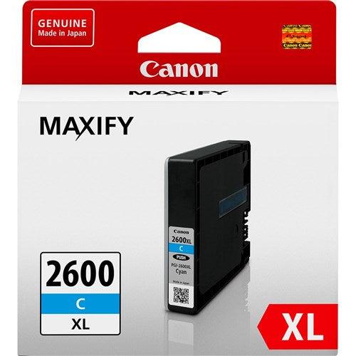 Canon Maxify PGI2600XLC Ink Cartridge High Yield Cyan | Better Office