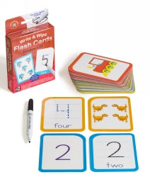 FLASH CARDS LCBF WRITE & WIPE NUMBERS 0/30