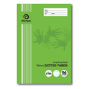 Exercise Book Olympic A4 14mm Dotted Thirds Green D149i 96pg (PK10)