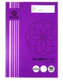 Grid Book Olympic A4 10mm Square G109 96pg (PK10)