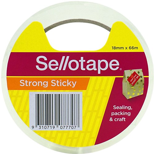 Sellotape Sticky Tape 18mmx66m Clear PACK8 | Better Office