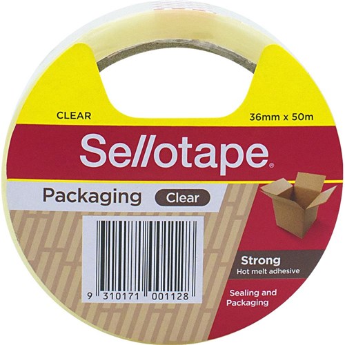 Sellotape Packaging Tape 36mmx50m Hot-Melt Adhesive Clear | Better Office