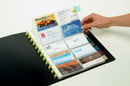 Sp- Business Card Book Refill Marbig Kwik Zip Pk10 (PKT)