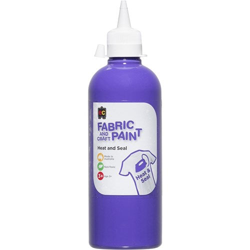 EC Fabric And Craft Paint 500ml Purple