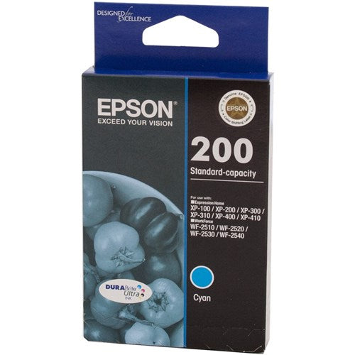 Epson 200 DURABrite Ultra Ink Cartridge Cyan | Better Office