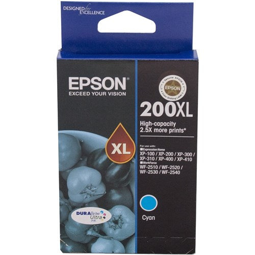 Epson 200XL DURABrite Ultra Ink Cartridge High Yield Cyan | Better Office