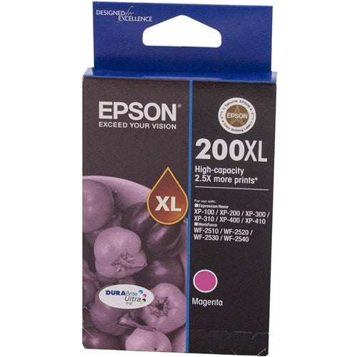 Epson 200XL DURABrite Ultra Ink Cartridge High Yield Magenta | Better Office