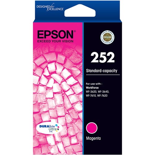 Epson 252 DURABrite Ultra Ink Cartridge Magenta | Better Office