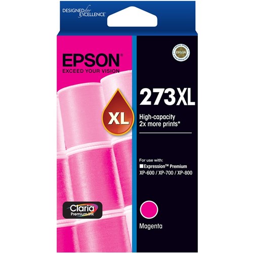 Epson 273XL Claria Premium Ink Cartridge High Yield Magenta | Better Office