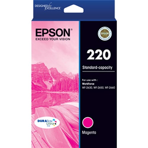 Epson 220 DURABrite Ultra Ink Cartridge Magenta | Better Office