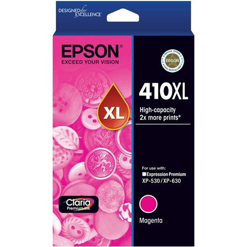 Epson 410XL Claria Premium Ink Cartridge High Yield Magenta | Better Office