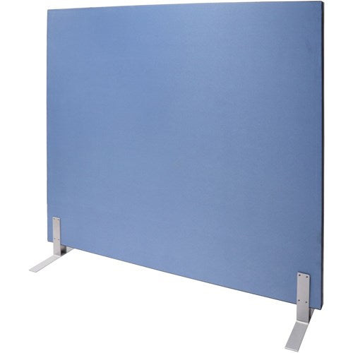 Rapidline Free Standing Screen 1500W x 50D x 1500mmH Blue Fabric