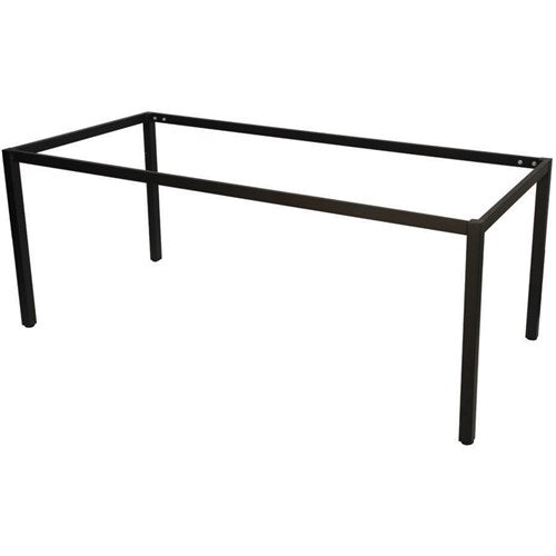 Rapidline Drafting Height Steel Table Frame Only 1460W x 710D x 875mmH Black | Better Office