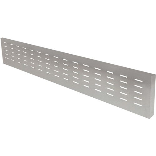 Rapidline Rapid Span Metal Modesty Panel 1280W x 300mmH Silver Grey | Better Office