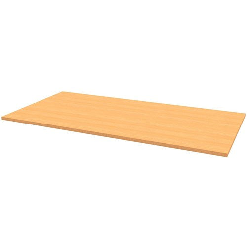 Rapidline Rectangle Table Top Only 1800W x 750D x 25mmD Beech