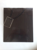 BAG GIFT OZCORP LARGE PINSTRIPE BLACK/SILVER