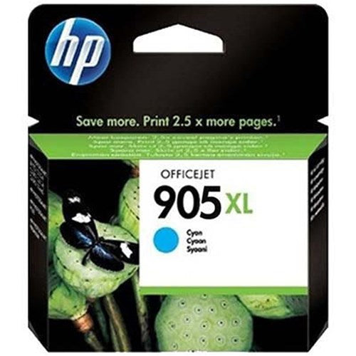 HP 905XL Ink Cartridge High Yield Cyan T6M05AA | Better Office