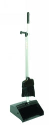 Sp- Dust Pan Set Italplast With Broom - Lobby Black