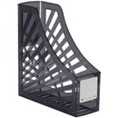 Sp- Magazine Stand Italplast Tinted Grey