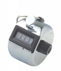 TALLY COUNTER ITALPLAST METAL - COUNTS UP TO 9999 CLICKS