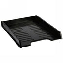 DOCUMENT TRAY ITALPLAST A4 SLIMLINE MULTI FIT GREENR BLACK