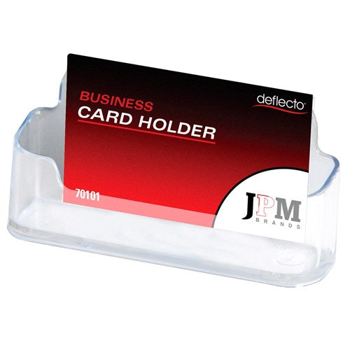 Deflecto Business Card Holder Single Tier Landscape | Better Office