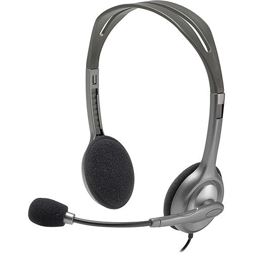 Logitech H110 Stereo Headset Black | Better Office