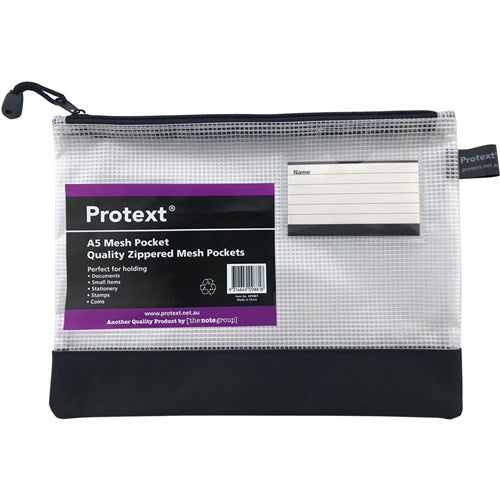 Protext Mesh Pouch A5 With Zipper