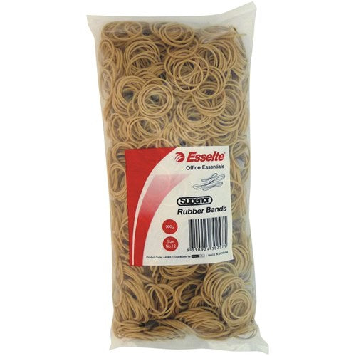 Esselte Superior Rubber Bands Size 35 Bag 500gm