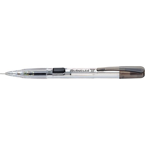 Pentel Techniclick Mechanical Pencil PD105T 0.5mm Black PACK12