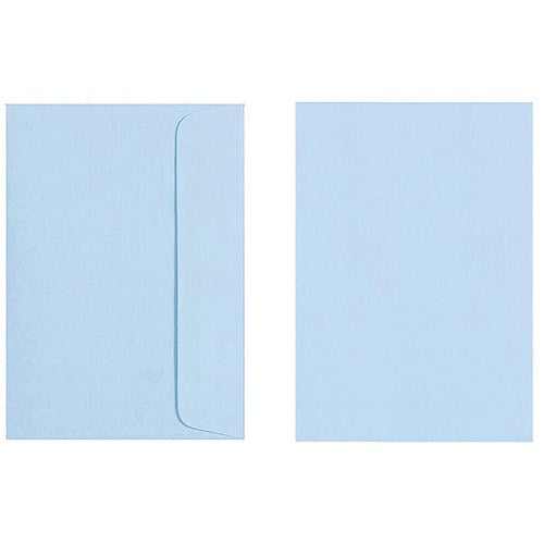 Quill Envelope C6 80gsm Powder Blue Pack of 25