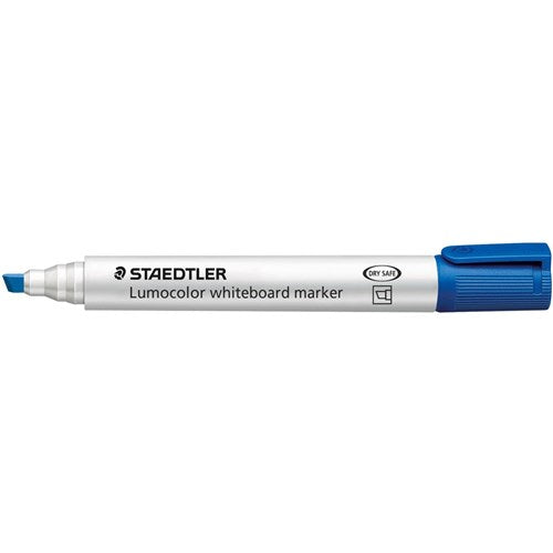 Staedtler 351B Lumocolor Whiteboard Marker Chisel 2-5mm Blue Pack of 10