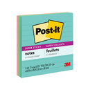 Sp- Notes Super Sticky Post-It 101x101mm 675-3ssmx-B Neon Lined